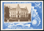 Stamp of Romania » Postal Stationery 1956 Group of 24 different acknowledgment stationery illustrated cards ("Advice of Delivery") II