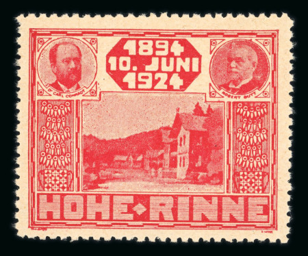 Stamp of Romania » Hotel Post Hohe Rinne (Păltiniș) Hotel Post in Austria-Hungary (now Romania)