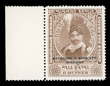 Stamp of Indian States » Indian States Collections and Lots Revenues: Collection of Indian States revenues and court fees in an album and a stockbook incl. proofs