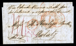 Stamp of Romania » Incoming Mail to Romania Prepaid entire letter from Manchester to Galatz