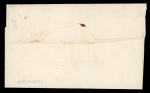 Stamp of Romania » Postal History » Principality of Wallachia » Cyrillic Post Handstamps group of 3 prephilatelic covers bearing clear strikes of Severinu, Caracalu and Calafatu Wallachian cyrillic postal markings