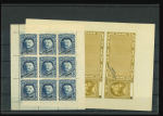 Stamp of Indian States » Indian States Collections and Lots Revenues: Group of six Waterlow & Sons specimen proof sheetlets