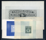 Stamp of Indian States » Indian States Collections and Lots Revenues: Group of three die proofs