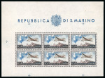 Stamp of Italy » San Marino 1877-1960, exceptional complete mint **/* collection,