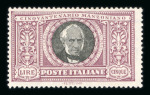 Stamp of Italy » Italy and Areas Collections and Lots 1862-1945, in two albums very high quality mint collection,