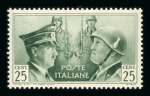 Stamp of Italy » Italy and Areas Collections and Lots 1862-1945, in two albums very high quality mint collection,