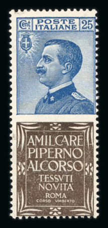 Stamp of Italy » Italy and Areas Collections and Lots 1862-1945, in two albums very high quality mint collection,