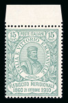 Stamp of Italy » Italy and Areas Collections and Lots 1862-1945, in two albums very high quality mint collection,