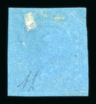 Stamp of Italian States » Sardinia 1854, Regno di Sardegna Vittorio Emanuele II 20c blue