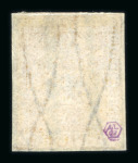 Stamp of Italian States » Tuscany 1860, Tuscany Savoy Cross 3rd issue 3l yellow-ocre