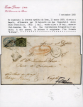 Stamp of Italian States » Papal States 1852, Papal States 2b. and 50b. good quality tied by