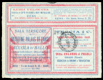 Stamp of Italy » B.L.P. 1921-1923, splendid and very unusual collection of