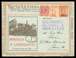 Stamp of Italy » B.L.P. 1921-1923, splendid and very unusual collection of