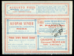 Stamp of Italy » B.L.P. 1921-1923, splendid and very unusual collection of