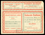 Stamp of Italy » B.L.P. 1921-1923, splendid and very unusual collection of