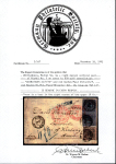 Stamp of German States » Wurttemberg 1851, Wurttemberg 9kr + pair of 18kr (upper righ corner