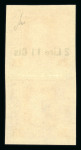 Stamp of Austria » Field Post Italy 1918 2l11c on 2k mint n.h. imperf. vertical pair with lower stamp showing overprint omitted variety