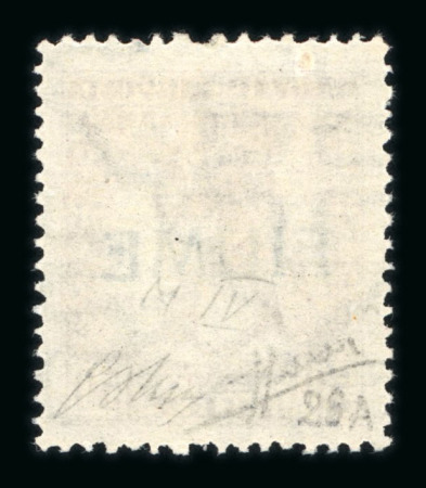 1918-19, 50 filler lilac, Hungarian stamp hand-overprinted "Fiume" type IV, unissued, mint 
