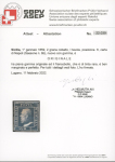 Stamp of Italian States » Sicily 1859, 2 grana cobalt, plate I, position 6, mint