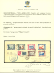 Stamp of Aerophilately » Zeppelins 1933 Zeppelin complete set on envelope sent registered airmail to Argentina