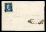 Stamp of Italian States » Sicily 1859, Sicily 2gr. very dark blue plate III clear to