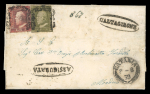 Stamp of Italian States » Sicily 1859, Sicily 5gr. carmine red + 1gr. olive green mixed
