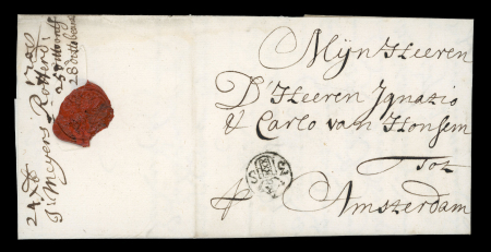 Stamp of Netherlands 1702-1860s, postal history collection of 36 covers