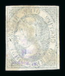 Stamp of Spain 1851 10R dark green, the scarcer shade, neatly used