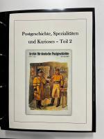 Stamp of Germany » Germany Collections and Large Lots 1806/2000´s POSTAL HISTORY, SPECIALITIES and CURIOSITIES
