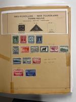 Stamp of Large Lots and Collections Central and North America : 1870-1990, in four stockbooks