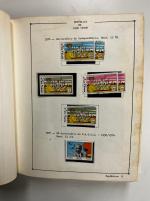 Stamp of Portuguese Colonies Angola and Mozambique after 1975.