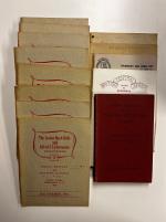 Stamp of Literature The Louise Boyd Dale And Alfred F. Lichtenstein collection complete set of the 10 sale catalogues plus extras