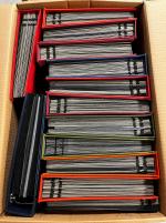 Stamp of Large Lots and Collections All World : 1850-2000, in six large and heavy boxes