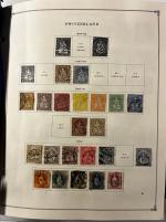 Stamp of Large Lots and Collections All World : 1840-2000, In 75 very large Scott albums,
