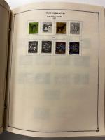 Stamp of Large Lots and Collections All World : 1840-2000, In 75 very large Scott albums,