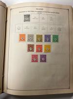 Stamp of Large Lots and Collections All World : 1840-2000, In 75 very large Scott albums,
