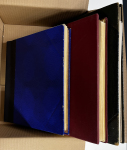 Stamp of Large Lots and Collections Europe : 1855-1960, in three albums collection mint