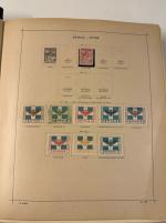 Stamp of Large Lots and Collections Europe : 1855-1950, in two albums mint and used collection