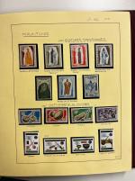 Stamp of Thematics 1936-2000, in five beautiful albums, mint and used