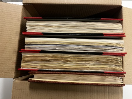 Stamp of Large Lots and Collections All World : 1830-2010, four large albums (including