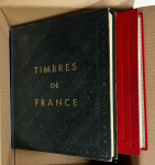 Stamp of France » Collections 1854-1965, dans deux albums, collection **/*/obl 1854-1965,