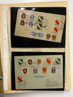 Stamp of France » Collections 1854-1965, dans deux albums, collection **/*/obl 1854-1965,