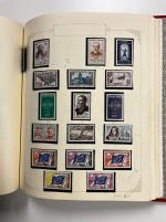 Stamp of France » Collections 1854-1965, dans deux albums, collection **/*/obl 1854-1965,