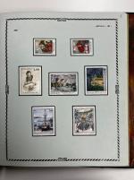 Stamp of Colonies françaises » Monaco 1885-1990, dans cinq magnifiques albums avec reliure
