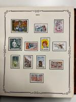 Stamp of France » Collections 1877-1990, dans cinq superbes  albums avec reliure