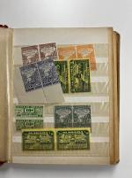 Stamp of Large Lots and Collections Fiscal and Revenue stamps : 1860-1930, in four albums