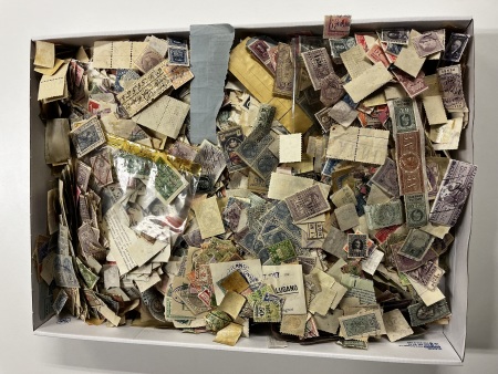 Stamp of Large Lots and Collections Fiscal and Revenue stamps : 1860-1940, impressive accumulation