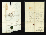 Stamp of China » Pre-Stamp and Stampless Mail Canton 1836-1838, group of 11 commercial letters sent to London. Rarely offered early China letters.
