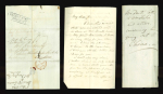 Stamp of China » Pre-Stamp and Stampless Mail Canton 1836-1838, group of 11 commercial letters sent to London. Rarely offered early China letters.