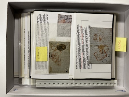 Stamp of India » Postal History Pre-stamp Mail to and from Calcutta